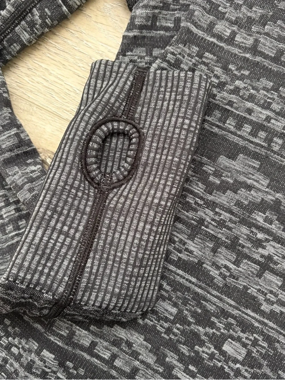 Lululemon Rest Less Pullover in Heathered Black